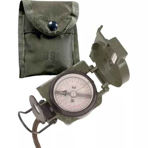 5ive Star Gear G.I. Lensatic Compass with Pouch