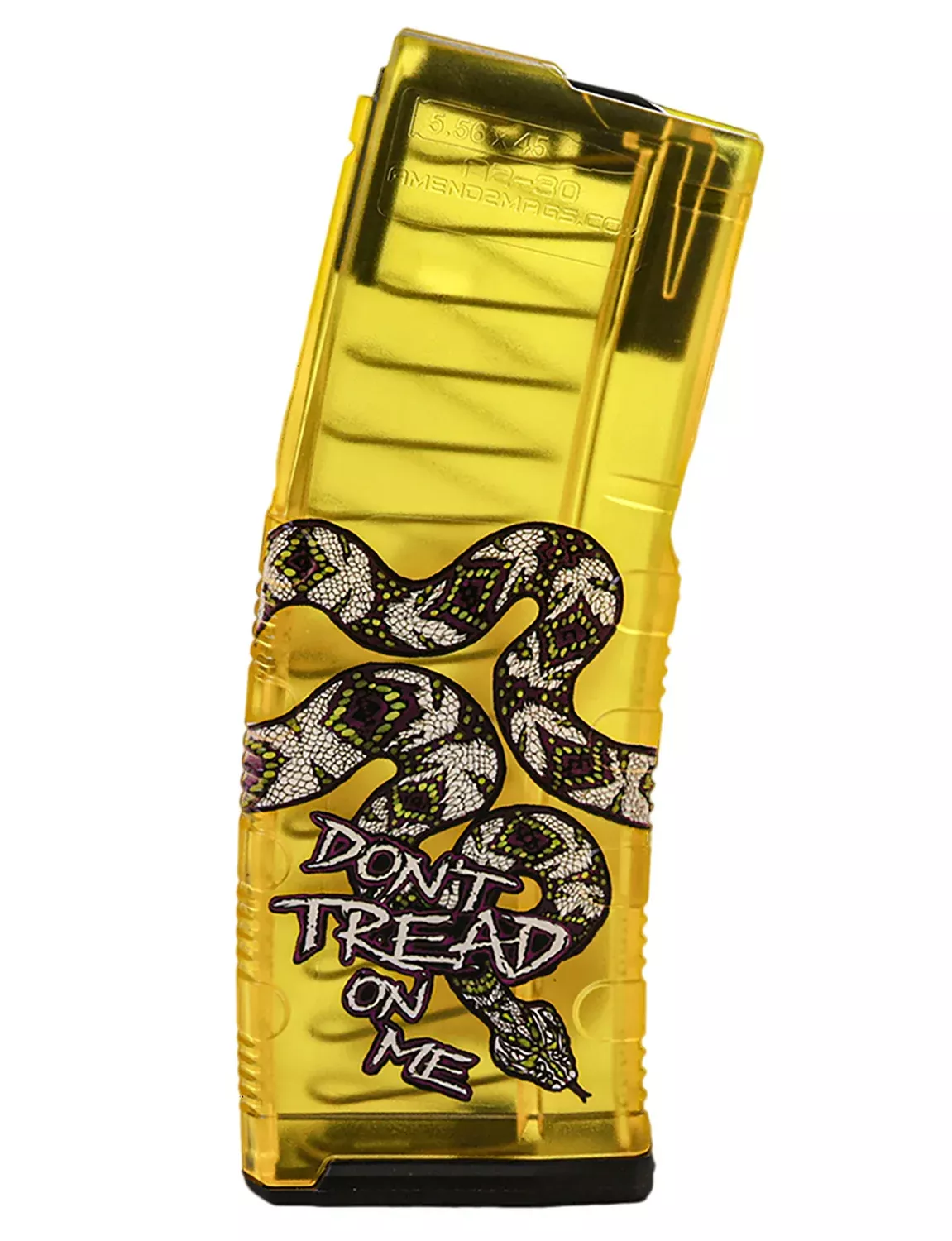 Amend2 MOD-C Yellow Polymer 30rd 5.56 NATO AR-15 Magazine