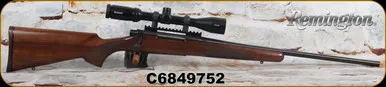 Consign - Remington - 6.5x55SE - Model 700 Classic Series - Select Walnut Stock/Blued Finish, 22"Barrel, Jewelled Bolt, c/w Bushnell Banner 3-9x40mm, Long-Range Reticle, 0MOA rail