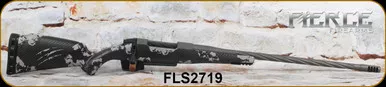 Fierce - 7mmPRC - Twisted Rogue XP - Phantom Camo Carbon Fiber rogue stock/Tungsten Cerakote, 22"match grade #4 contour deep spiral fluted steel barrel, Threaded 5/8×24, UPC: 853418432549 / S/N FLS2719