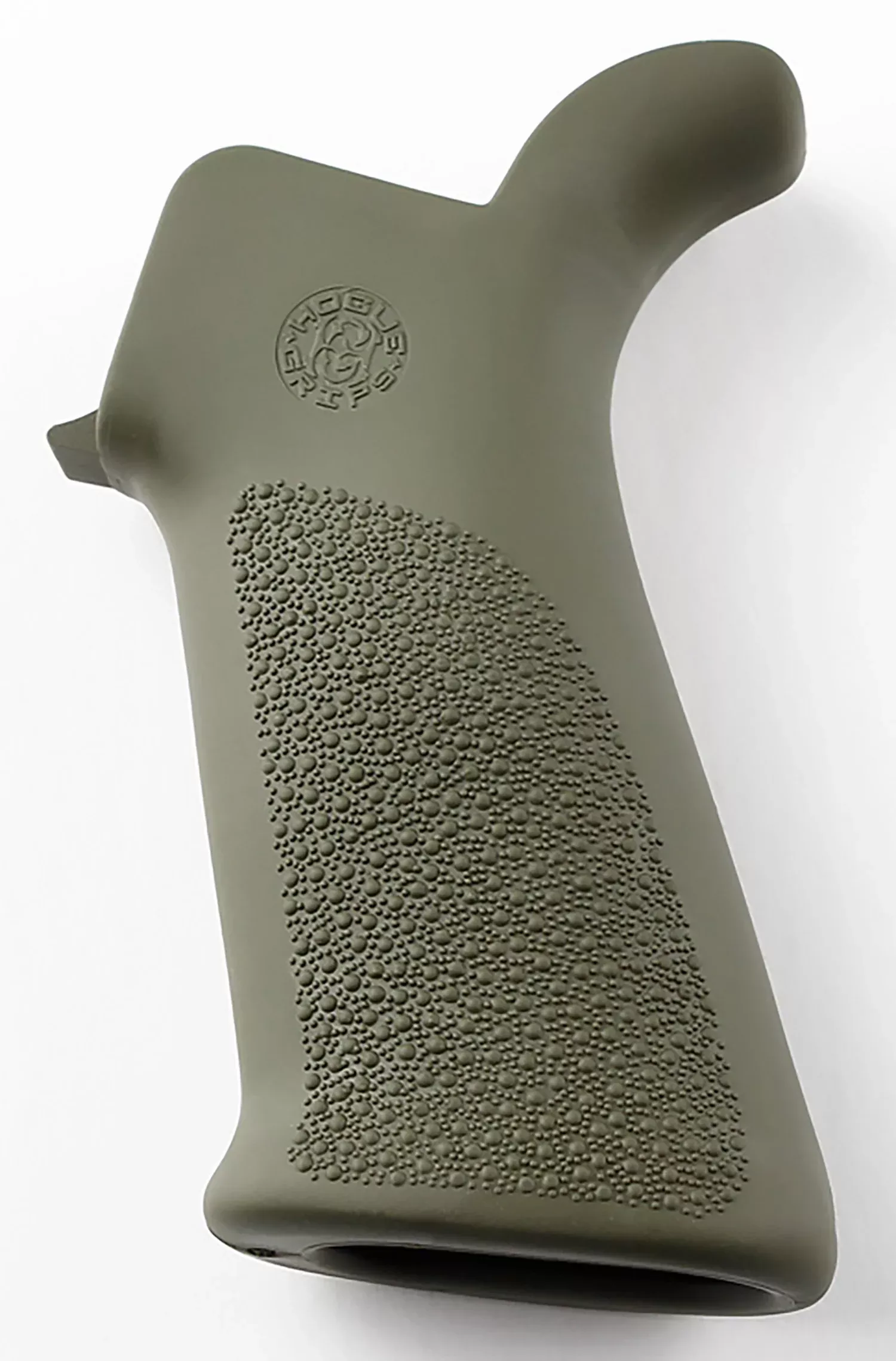 Hogue 15031 AR-15/M16 OverMolded Beavertail Grip OD Green Cobblestone Rubber
