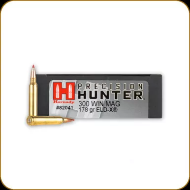 Hornady - 300 Win Mag - 178 Gr - Precision Hunter - ELD-X - 20ct - 82041