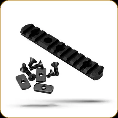 MDT - 5" Picatinny Rail w/QD Sling Cup - 102215-BLK