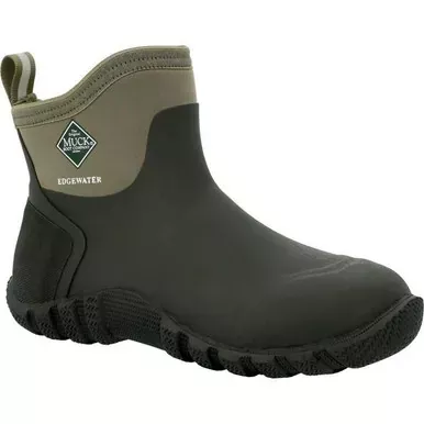 Muck Boots ECA333 Men’s Olive Green Edgewater Classic Ankle Boot