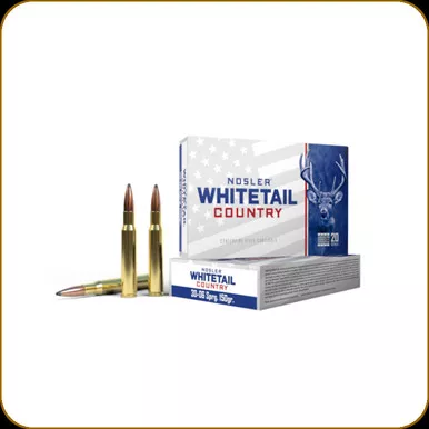 Nosler - 30-06 Sprg - 150 Gr - Whitetail Country - Solid Base - 20ct - 40132
