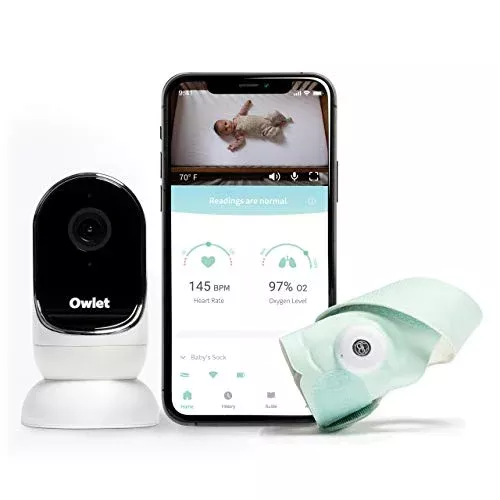 Owlet Smart Sock 3 Monitor Duo, Mint Green