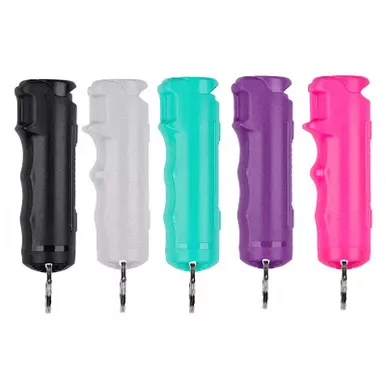Sabre Red Pepper Gel Flip Top Spray w/ Finger Grip & Key Ring