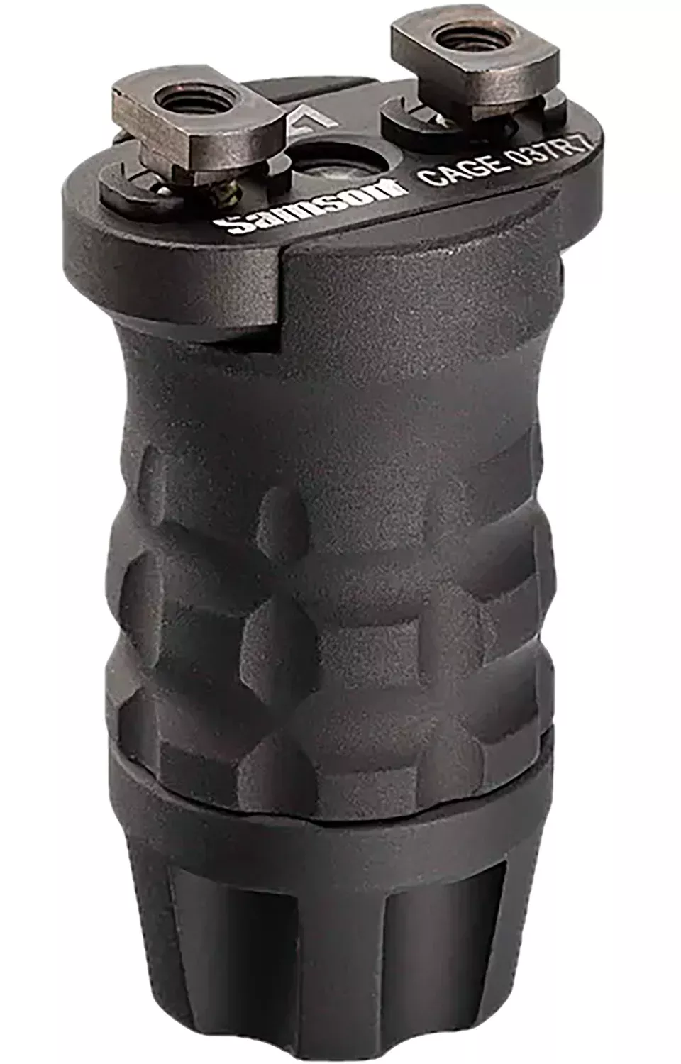 Samson Short Vertical Grenade Grip M-LOK Black Anodized Aluminum