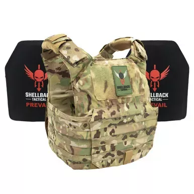Shellback Tactical Patriot Lightweight Active Shooter Kit with Level III LON-III-P Plates