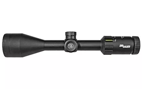 Sig Sauer SOW33204 Whiskey3 Riflescope, 3-9X40mm, 1 in, Sfp, Black