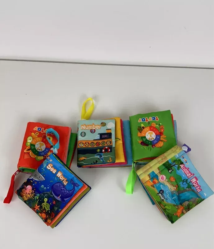 Tetoy Sensory Soft Books, Learning books