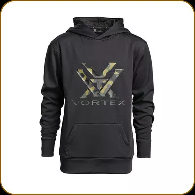 Vortex - Kid's Performance Hoodie - Black Camo - Medium - 222-48-BCA-M