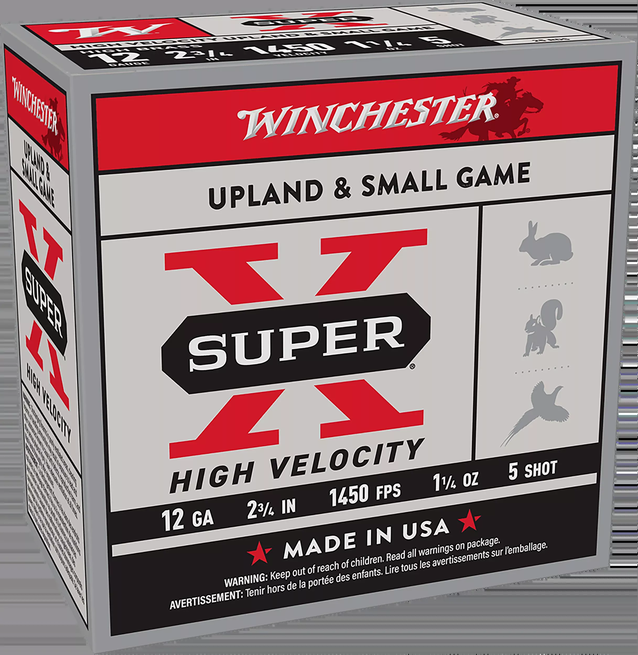 Winchester Ammo Super X High Velocity 12 Gauge 2.75